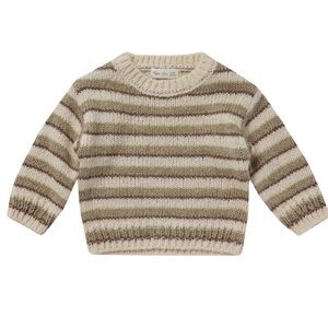 Rylee + Cru Aspen Sweater - Fall Stripe, Size 18-24 mo